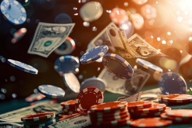 Live casino and sports dashboard